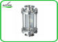 Thẳng / Inline ống Tri kẹp Sight Glass cho vệ sinh thép không gỉ phụ kiện